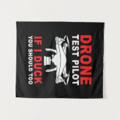 Drone Testpiloot Wandkleed (Voorkant (horizontaal))