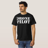 Drone UAV UAS FAA Quadcopter Pilot Part 107 T-shirt (Voorkant volledig)