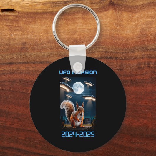 Drone Ufo Alien Invasion Uap New Jersey  Sleutelhanger (Voorkant)
