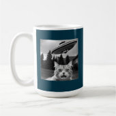 Drone UFO Funny Cat UAP Invasion Koffiemok (Links)