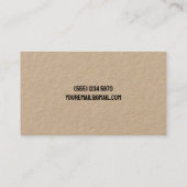 Drone Visitekaartje (Achterkant)