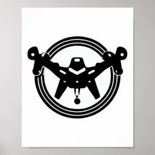 Drone Zwerm Uav Rpv Team Piloot Kunst Oekraïne Pat Poster