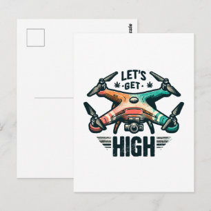 Dronepiloot Briefkaart