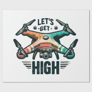 Dronepiloot Cadeaupapier