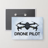 Dronepiloot knop button (Voorkant / Achterkant)