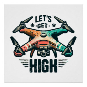 Dronepiloot Perfect Poster