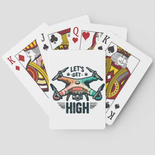 Dronepiloot Pokerkaarten (Achterkant)