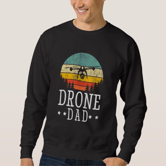 Dronepiloot Vliegt Drone Vader Vaderdag Drone  Trui (Voorkant)