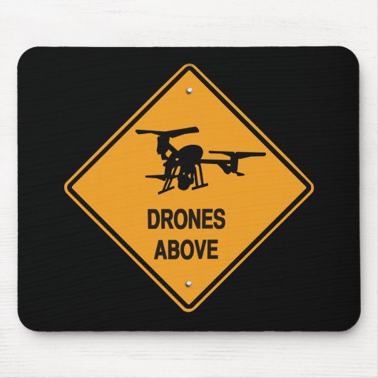 drones boven muismat (Voorkant)