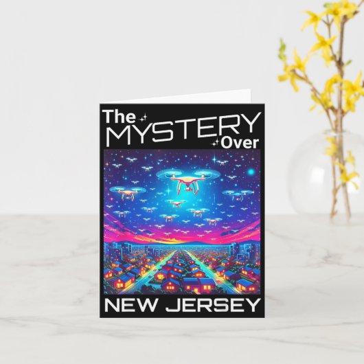 Drones New Jersey The Mystery Over New Jersey Funn Kaart (Gele Bloem)