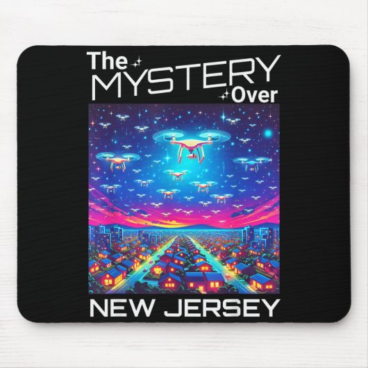 Drones New Jersey The Mystery Over New Jersey Funn Muismat (Voorkant)