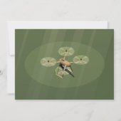 Drones Vliegende Verjaardag Leger Camo Foto Uitnod Kaart (Achterkant)