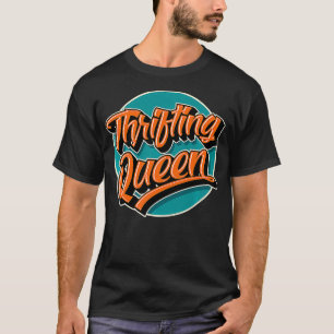 Dronkelende koninginnenprijs t-shirt