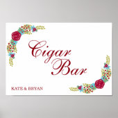 Dronkeltje - Cigar Bar - Poster voor weddenschappe (Voorkant)