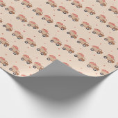 Dronkelwagens met ontwerp van hartbelasting cadeaupapier (Hoek)