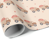 Dronkelwagens met ontwerp van hartbelasting cadeaupapier (Rol Hoek)