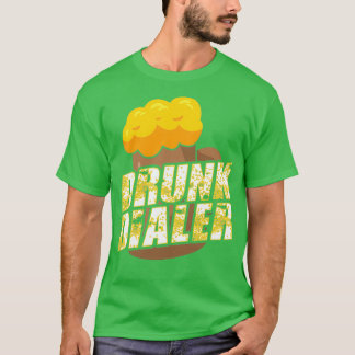 Dronken beller Grappig alcohol drinkend ontwerp T-shirt