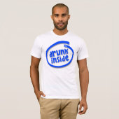 Dronken Binnen T-shirt (Voorkant volledig)