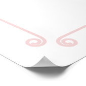 Dronken Bruilofts Bruidsmeisjesfeest Verwelkoming Poster (Hoek)