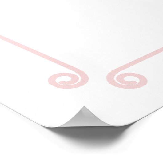 Dronken Bruilofts Bruidsmeisjesfeest Verwelkoming Poster (Hoek)