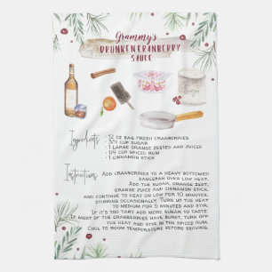 Dronken Cranberry-saus Recept Erfstuk Theedoek