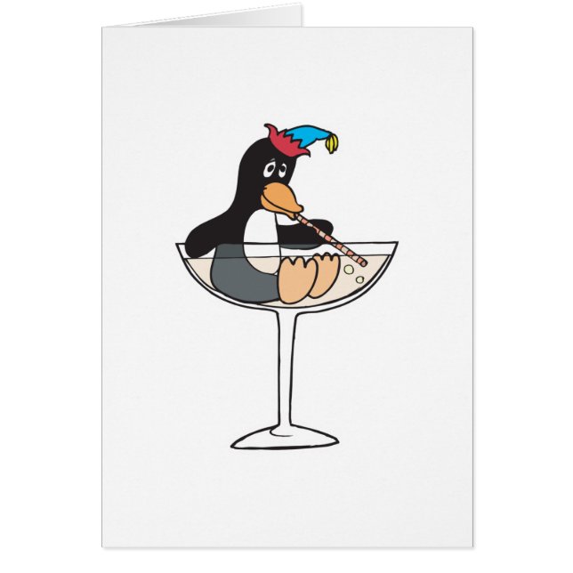 dronken dwaze pinguïn (Voorkant)
