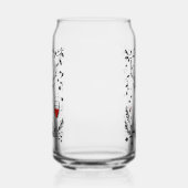 Dronken en helder hert blikvorm glas (Links)