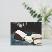 dronken geitenkaas briefkaart (Staand voorkant)