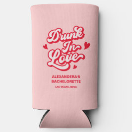 Dronken in Love Bachelorette Seltzer Blikjeskoeler