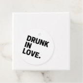 Dronken in Love Bedankjes Labels (In situ)