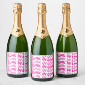 Dronken in Love Champagne Fles Etiket (Flessen)