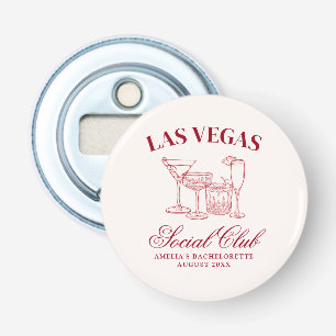Dronken in Love Cocktails Bachelorette Social Club Button Flesopener