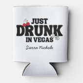 Dronken In Vegas Meidenavond Blikjeskoeler (Voorkant)