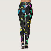 Dronken Katten Leggings (Achterkant)