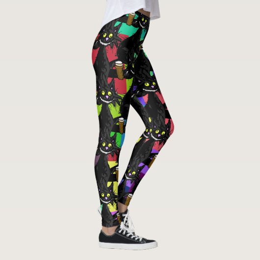 Dronken Katten Leggings (Rechts)