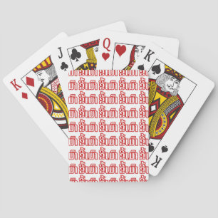 Dronken ★ Kee Mao in het Laotiaans / Laotiaanse ta Pokerkaarten