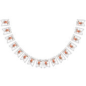 Dronken Kerstman swallowtail slinger banner (Alle)