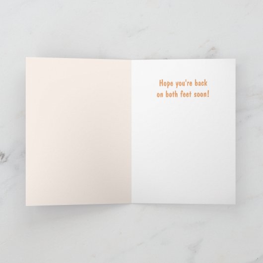 Dronken Kip Beterschap Kaart (Binnen)