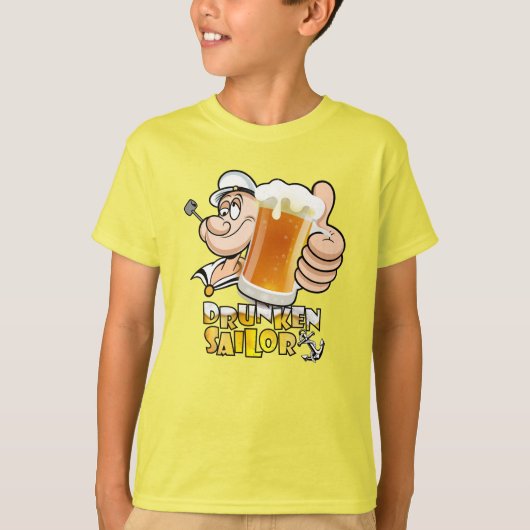 dronken matroos | KINDER T-shirt (Voorkant)