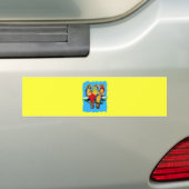 Dronken Papegaaien Bumpersticker (Op auto)