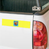 Dronken Papegaaien Bumpersticker (Op Truck)