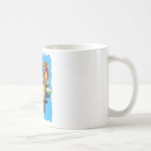 Dronken Papegaaien Koffiemok (Rechts)