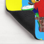 Dronken Papegaaien Muismat (Hoek)