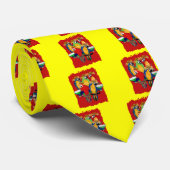 Dronken Papegaaien Stropdas (Opgerold)