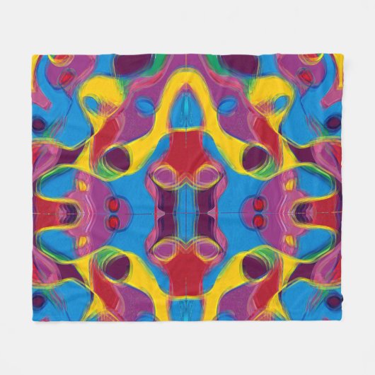 Dronken van Candy Fleece Deken (Voorkant (Horizontaal))