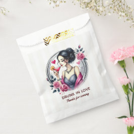 Dronken van Liefde Romantische Cocktail Jubilej Bedankzakje