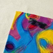 Dronken van Snoep Strandlaken (In situ)