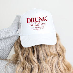 Dronken Verliefd Cocktails Bachelorette Weekend Trucker Pet