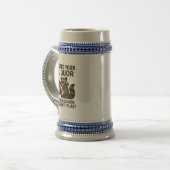 Dronken Wasbeer  Bierpul (Voorkant links)