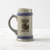 Dronken Wasbeer  Bierpul (Links)